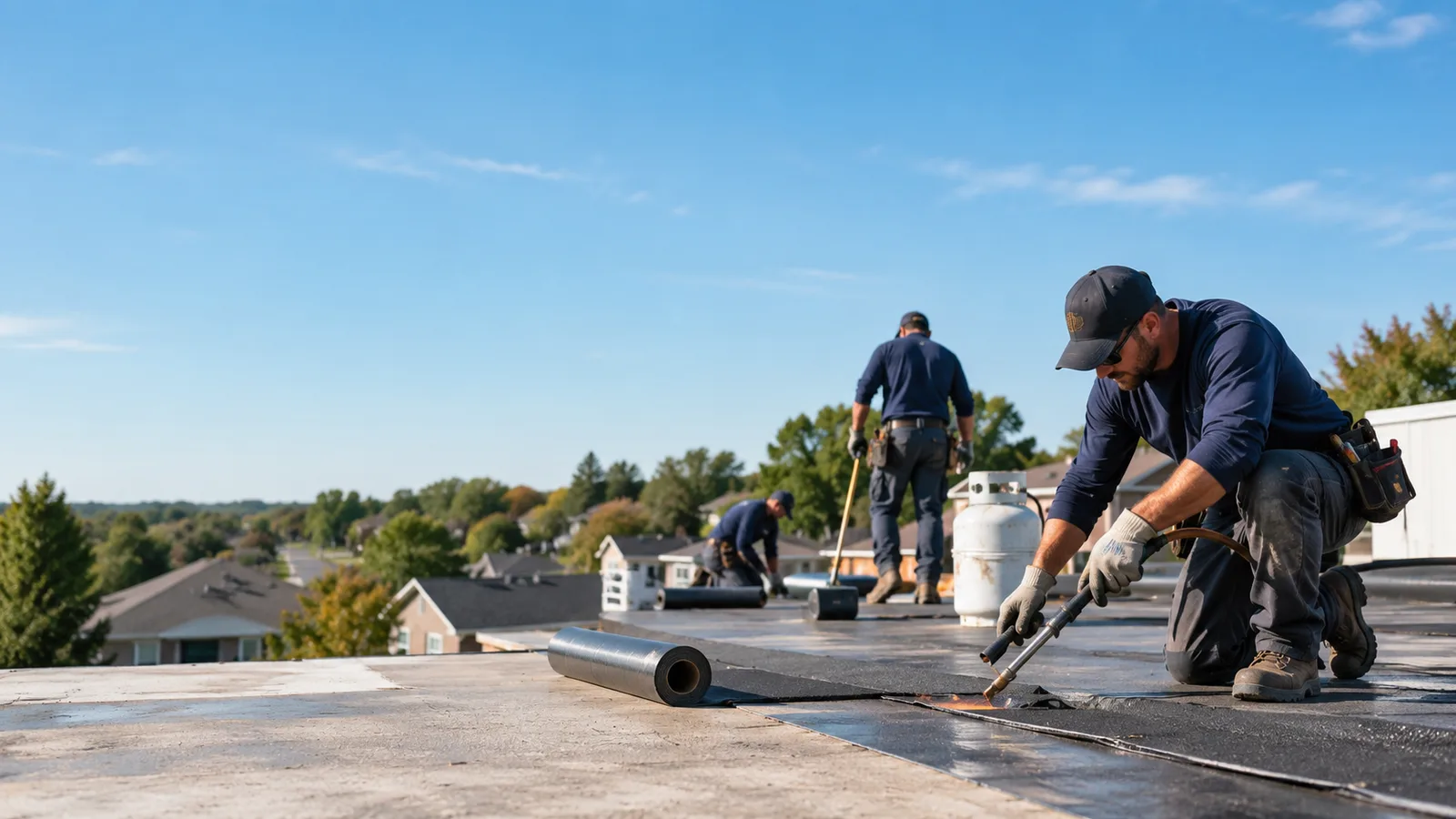 Flat Roof Leak Repair providers in Wheeler, IL